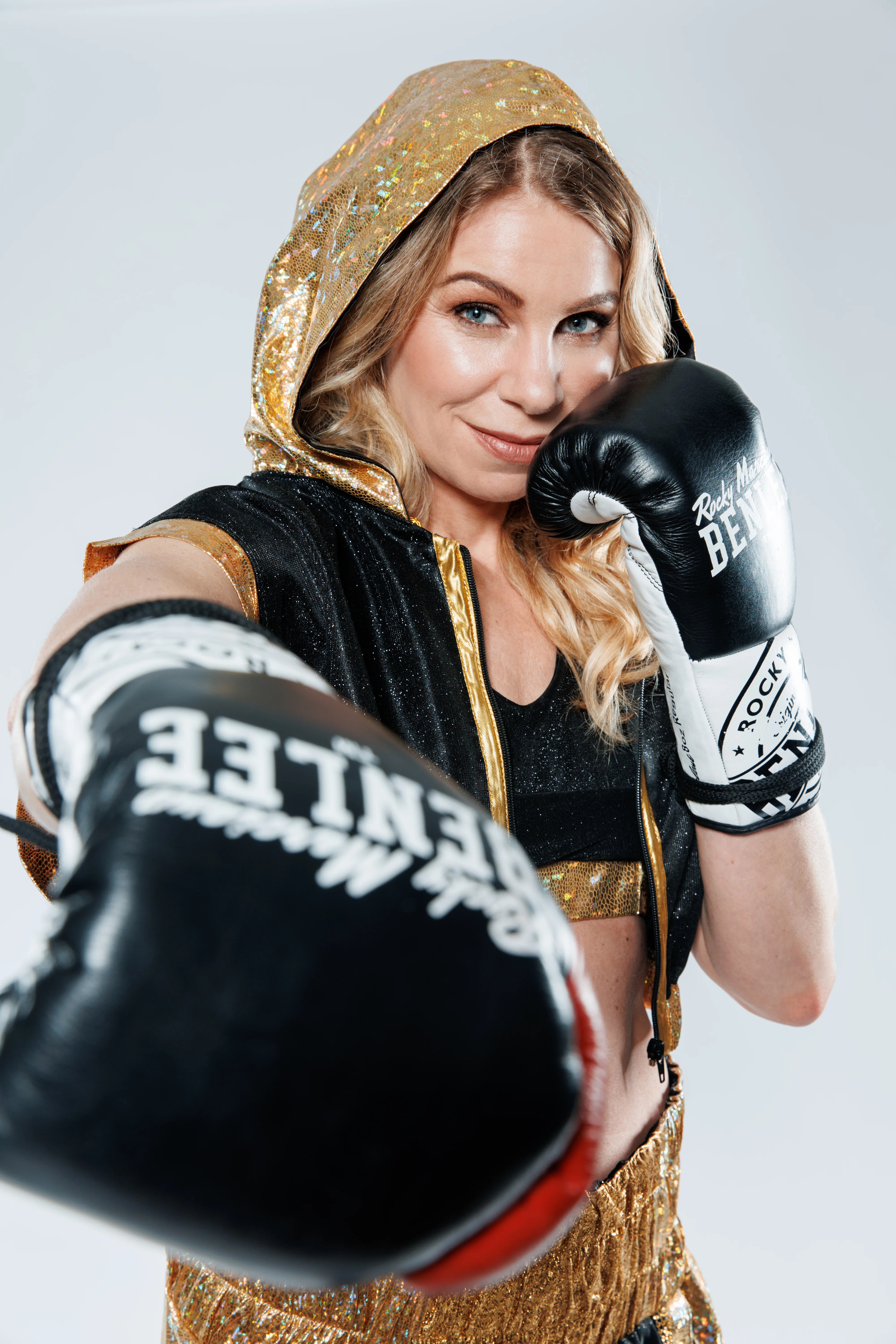 Natalie Zimmermann im Boxen